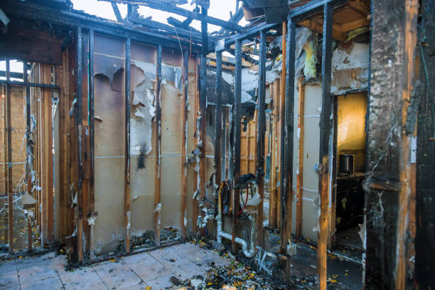 Professional Fire Damage Removal technician working in Gibbsboro, NJ